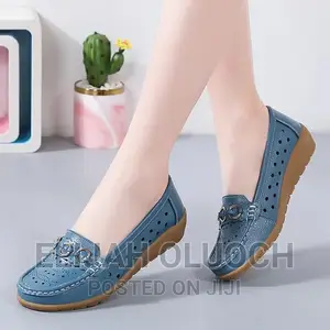 Breathable Wedge Loafers