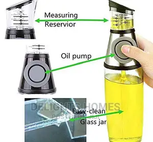 500ml Press N Measure Oil Dispenser