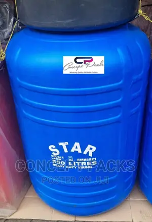 550ltr Blue Water Tank