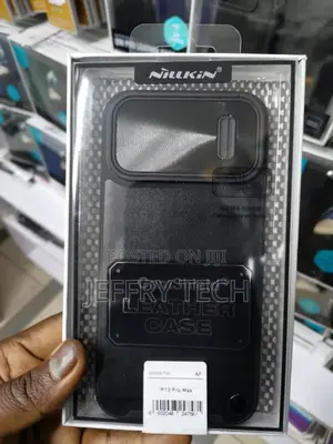 NILLKIN Camshield Leather Case for Apple iPhone 13 Pro Max