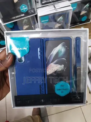 Samsung Galaxy Z Fold 5 Case Blue NILLKIN SUPER FROSTED SHIE