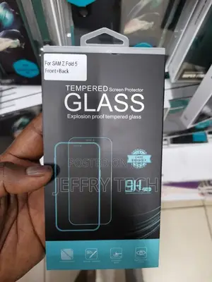 Samsung Galaxy Z Fold 5 Tempered Glass Screen Protector Fron