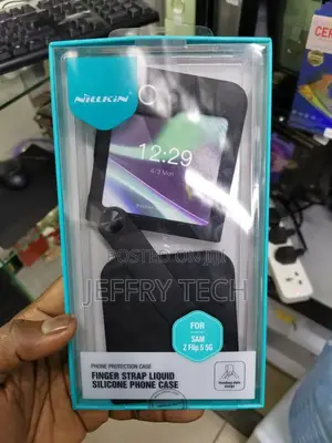 Samsung Galaxy Z Flip 5 Case Nillkin Flex Finger Strap Liqu