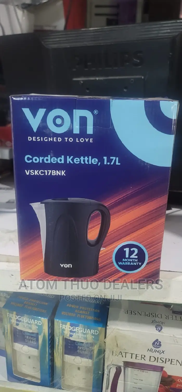 Von Corded Kettle 1.7 Lt