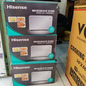 *Hisense Digital Microwave 20litres (Silver) at 9,500*