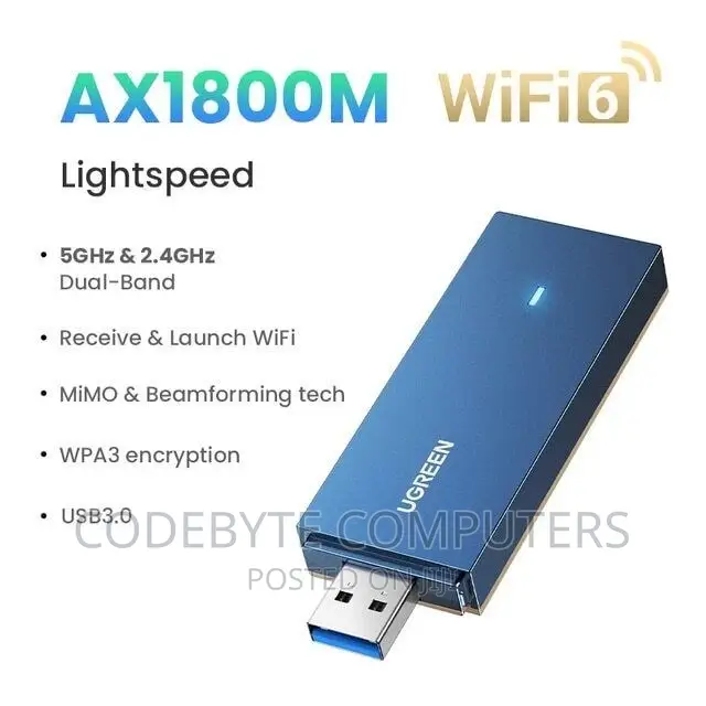 UGREEN AX1800 Dual-band Wireless Adapter