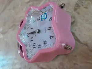 Star Shaped Metal Twin Bell Fancy Alarm Clock
