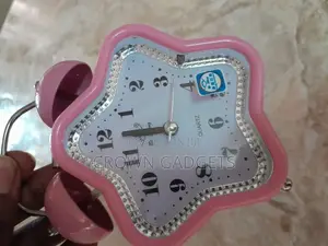 Star Shape Twin Bell Alarm Clock