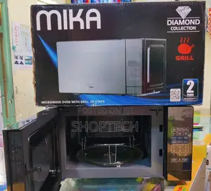 *Mika Digital Microwave 20L With Grill(Black)