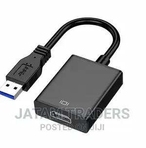 Black/Grey USB to HDMI Converter