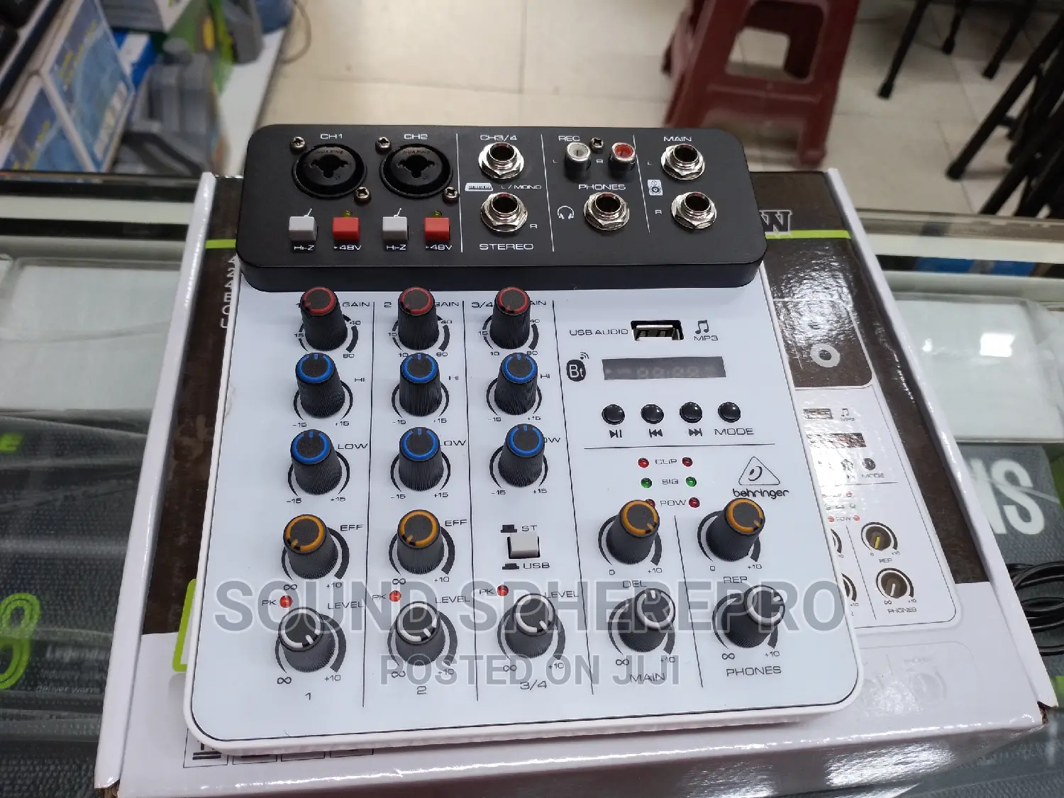 Behringer 4 Channel Studio Mixer
