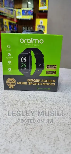 Oraimo Smart Watch OSW-18 Smart Watch - Black
