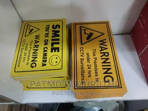 Electric Fence Warning Board
