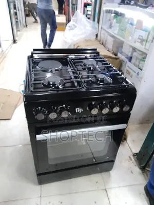 Bjs 60x60 3-gas+1 Hot Plate With Turbo-fan