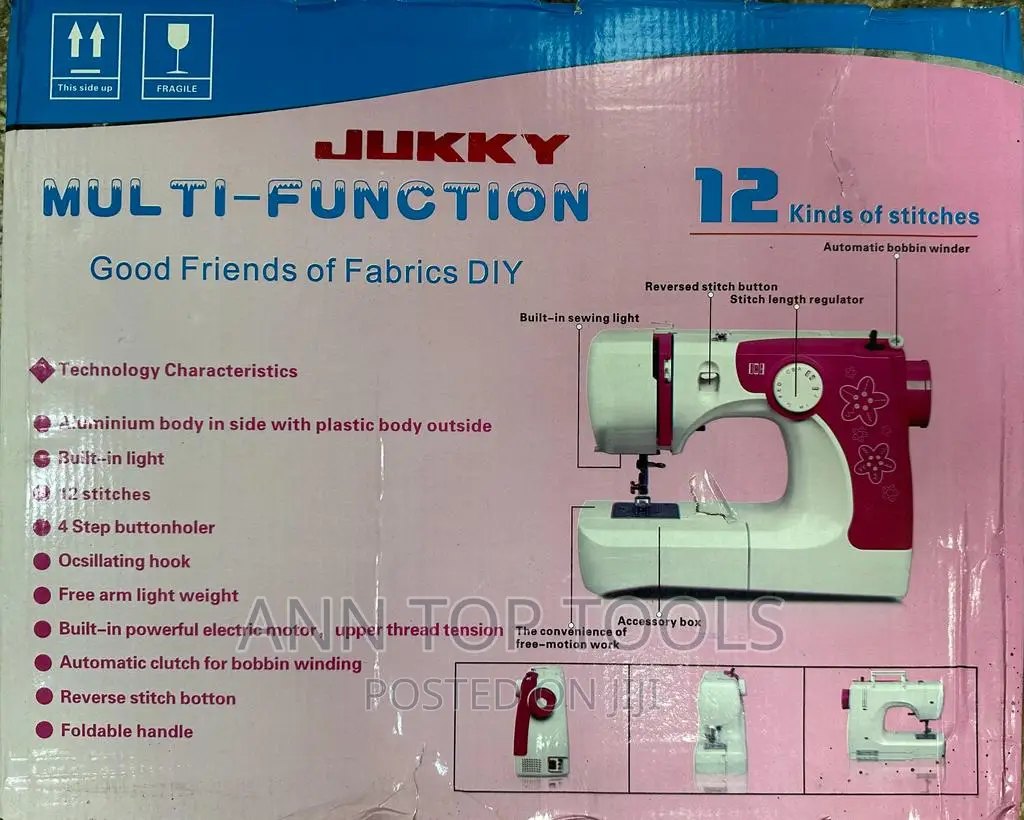 Multi Function Sewing Machine Inbuilt Motor Jukky