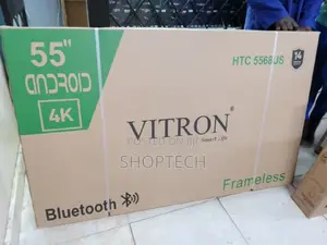 Tv 55inch Smart Android Frameless Vitron With Bluetooth
