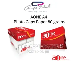 5pcs(1ctn) Aone A4 Photo Copy Paper 80 Grams
