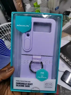 Samsung Z Flip 4 - Camshield Silky Silicone Case Purple