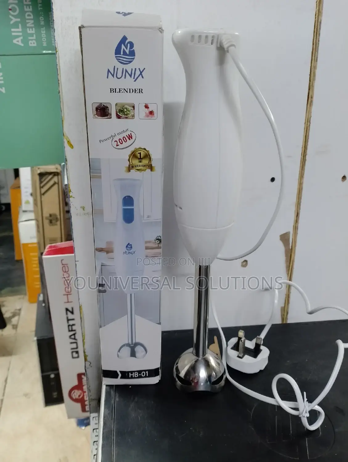 Nunix 200w Hand Blender