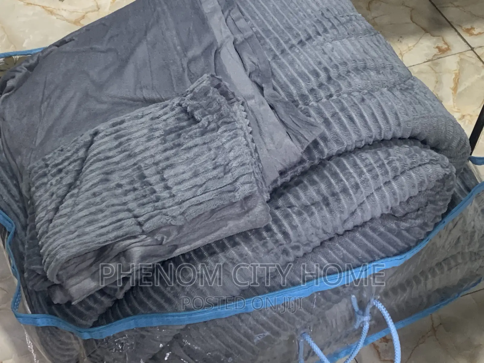 Grey Velvet Duvet