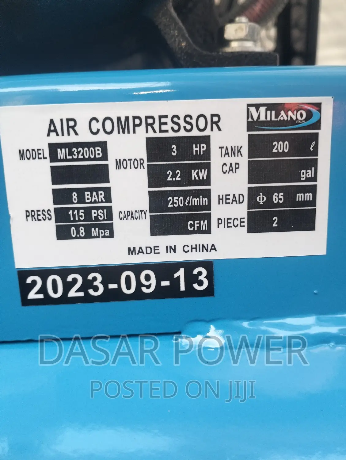 200l Air Compressor