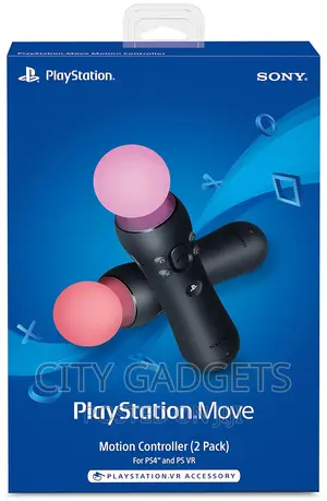 Playstation Move Motion Controllers - Two Pack