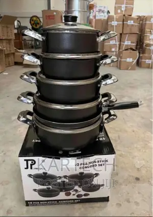 10pcs Jp Nonstick Cookware Set