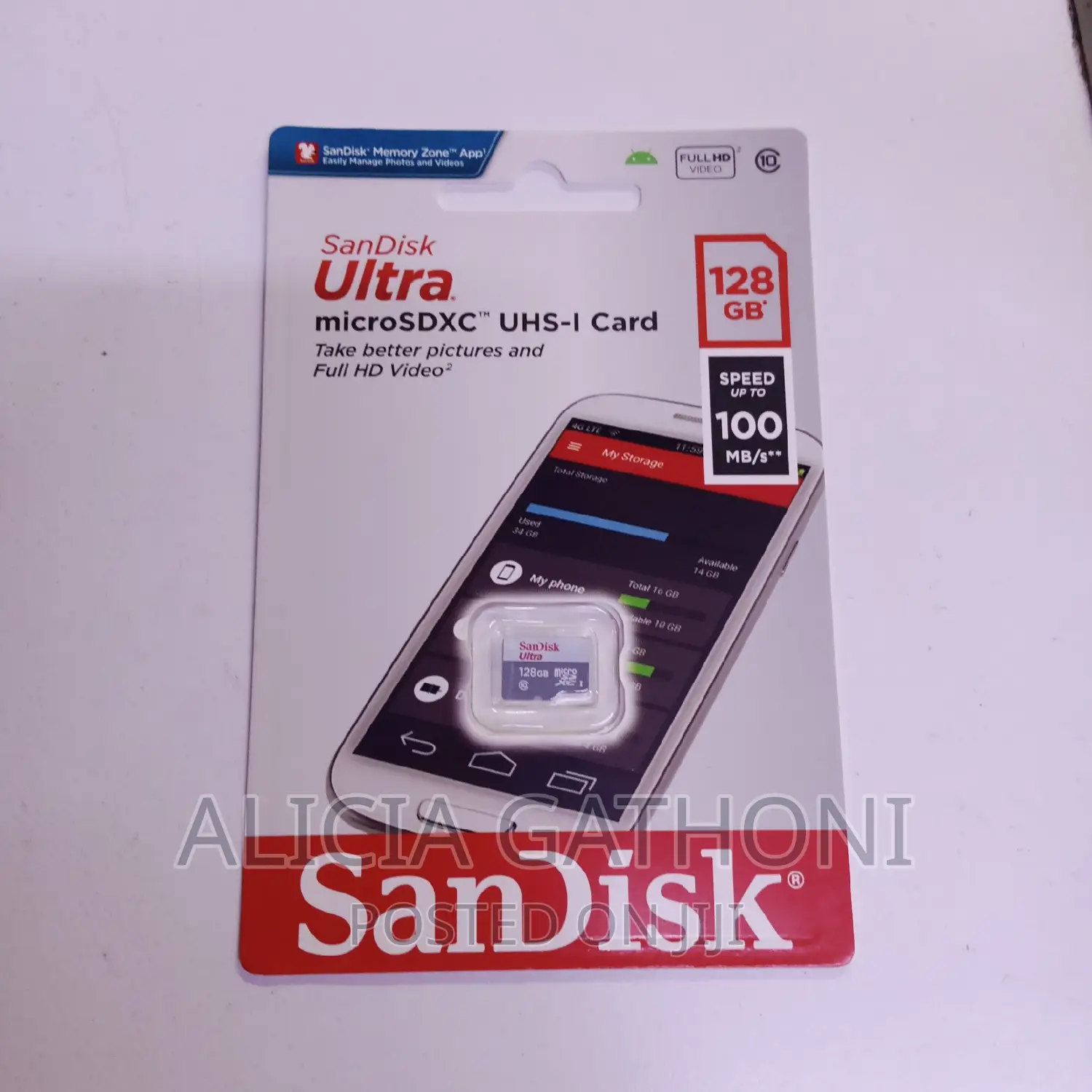 128gb Original Sandisk Memory Card