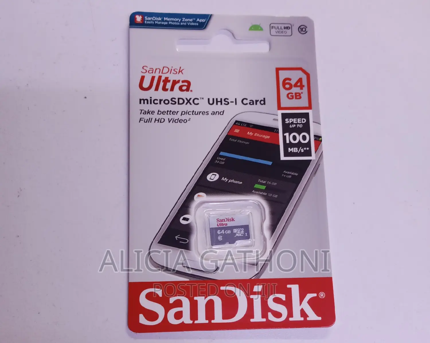 64gb Memory Card Sandisk