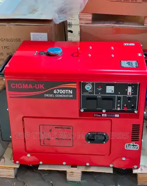 Cigma UK Diesel Generator 7kva Single Phase Without Ats