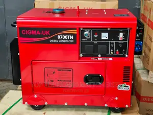 Cigma UK Silent Diesel Generator 8.75kva Single With Ats