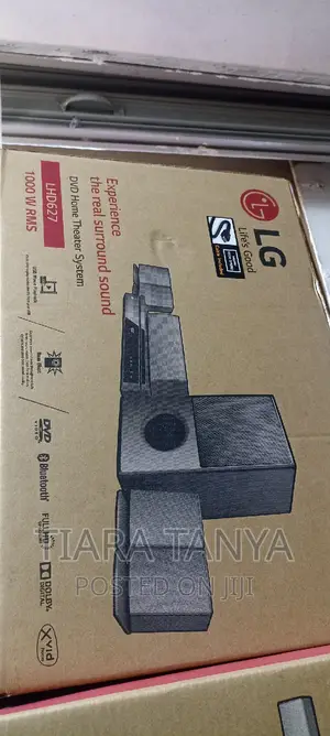 LG 1000W Hometheatre, Bass Blast, Bluetooth Fm Lhd627