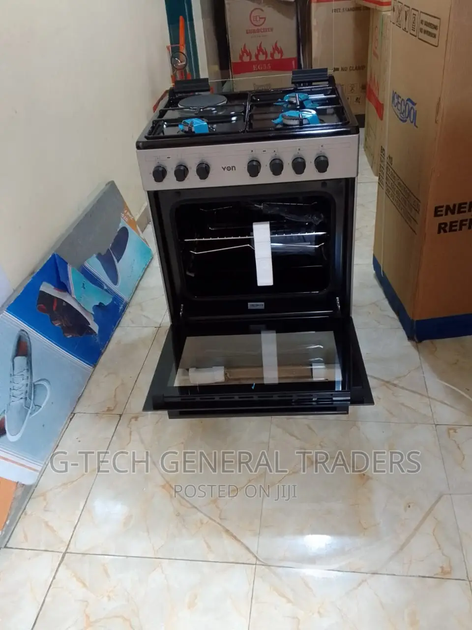 Von Hotpoint 60*60 3+1 Oven Cooker