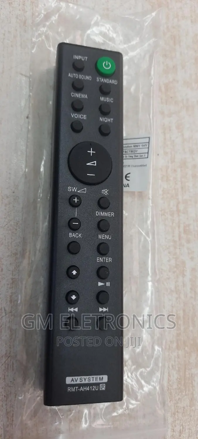 NEW Soundbar Replacement Controller .[ SONY]