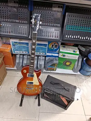 Gibson Les Paul Guitar Plus Deviser 8 Inch Amplifier