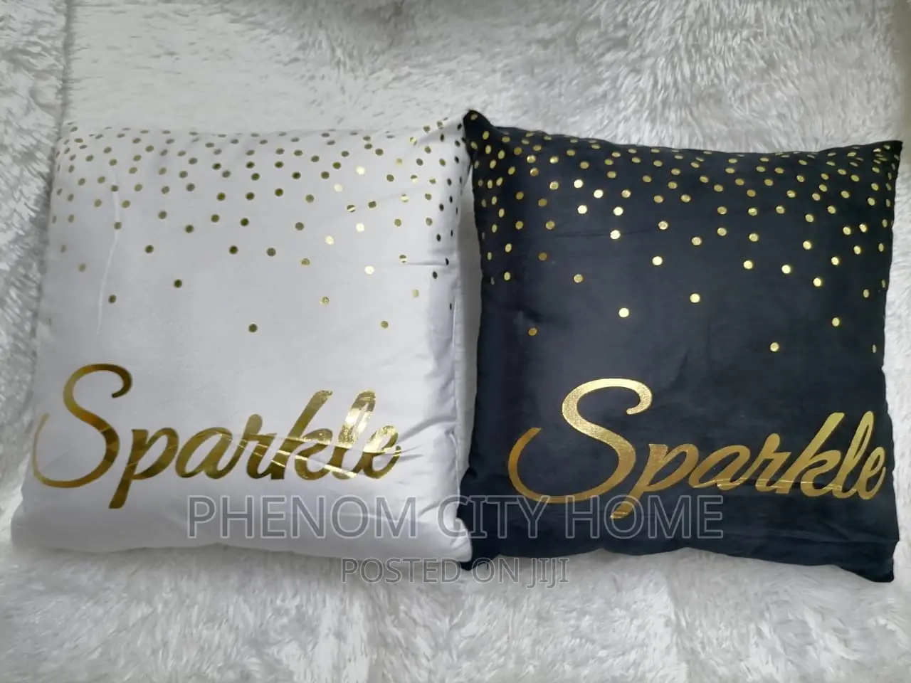 Gold Printed Pillow Cases