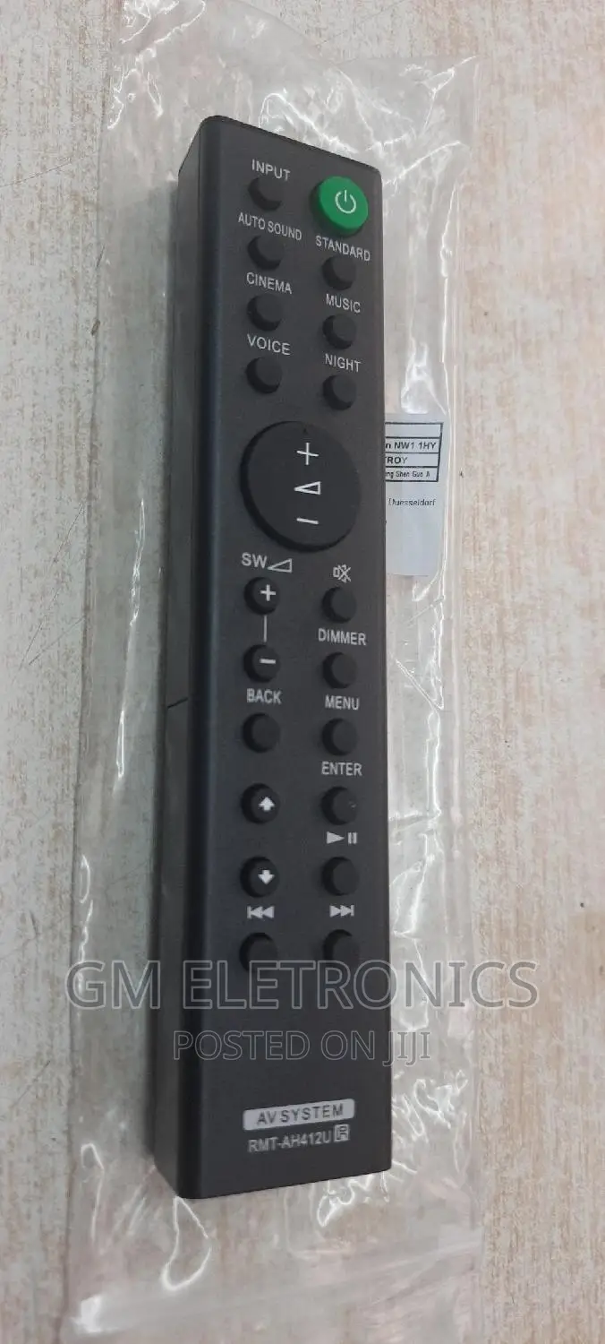 NEW Soundbar Replacement Controller .[ SONY]