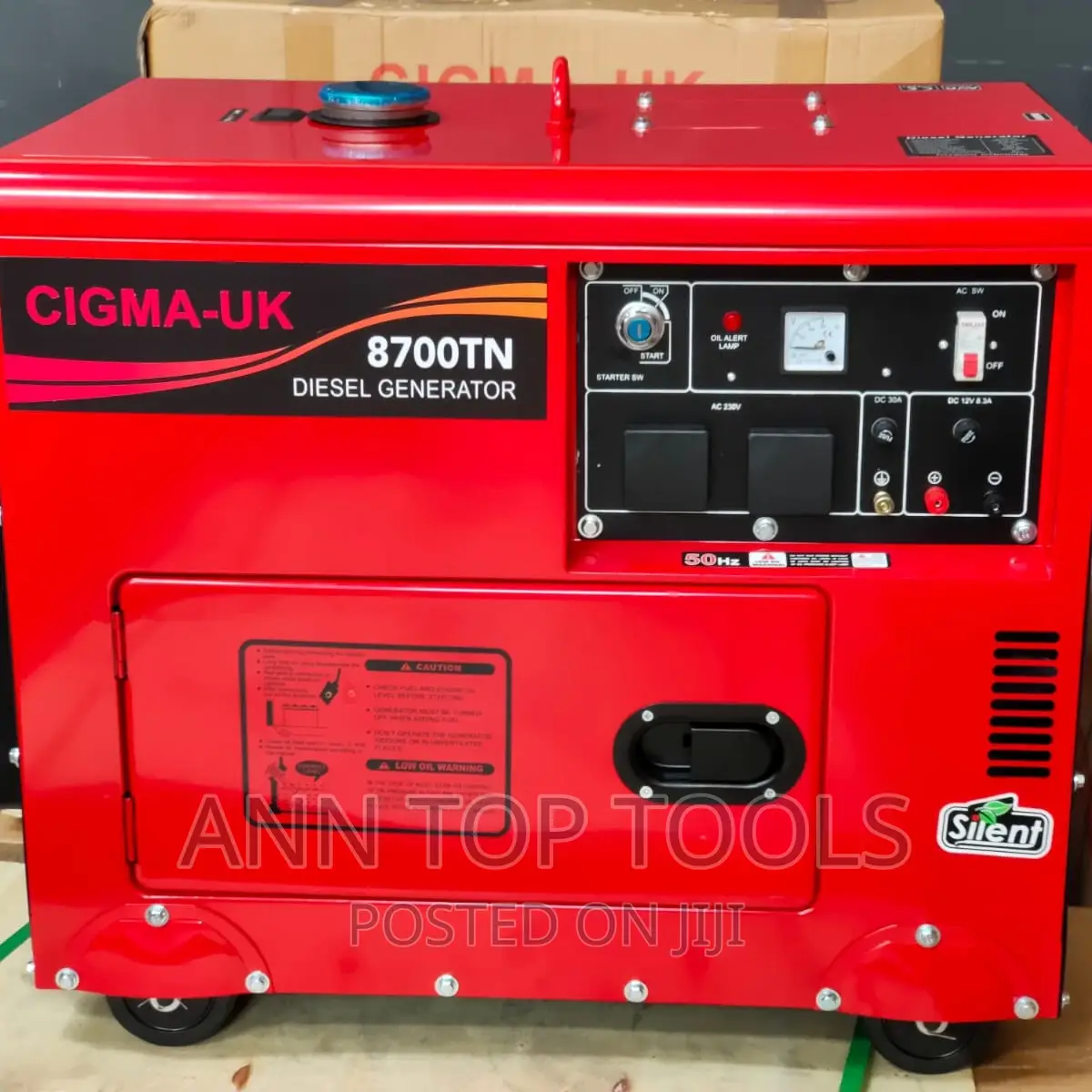 Cigma UK (8.75kva Single Phase With Ats Diesel Generator