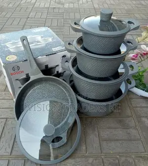 Bosch Silicone 11pcs Cookware Set{Sufurias}