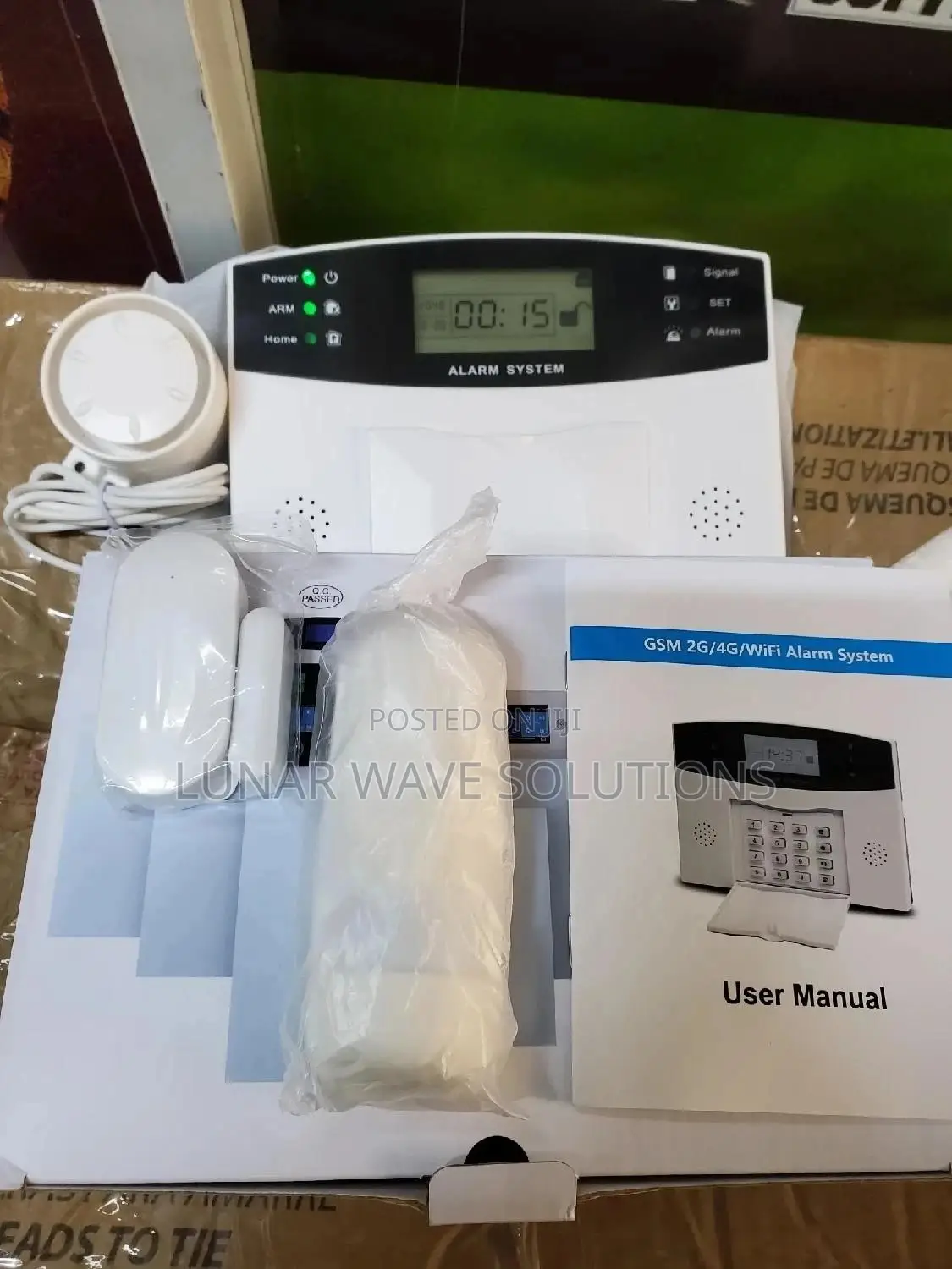 Shop Security Alarm System With Motion Sensor