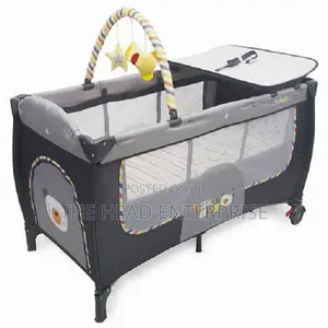 Child Playpen Bed With Changing Station