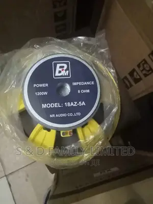 BM 18az-5a Bass Speaker