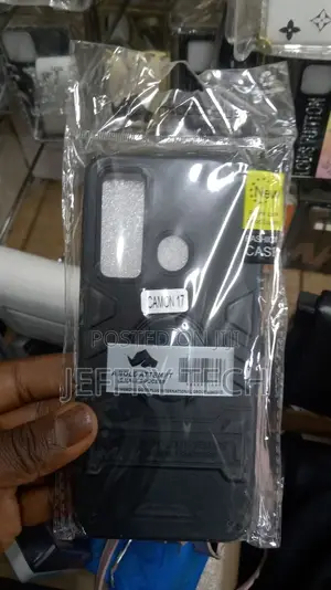Tecno Camon 17 Back Cover Hard Armor Metal Phone Case Magne