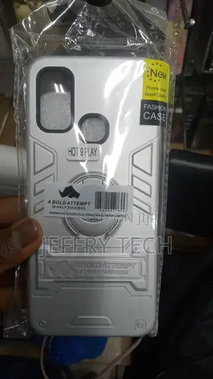 Case for Infinix Hot 9 Play, Hard PC + Soft TPU Two-in-One