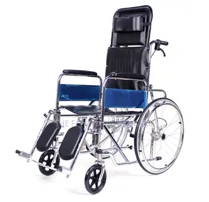 Reclining Wheelchair With High Back.