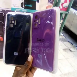 Xiaomi Redmi Note 10 PRO Case Liquid Silicone Soft Touch Bla
