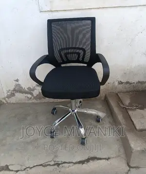 Office Chair, Low Back Colour Black.