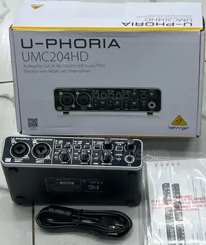 Behringer U-Phoria Umc204hd Soundcard