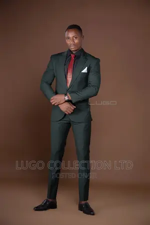 Jungle Green Slim-Fit Suit
