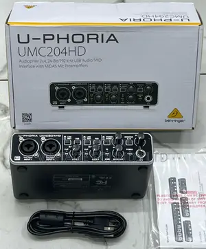 Studio Usb Soundcard Umc 204 2channel